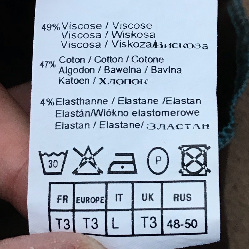 I BOUGHT THIS IN FRANCE: Camaîeu 3/4 Sleeve Edgy - Picture 7 of 7